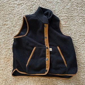 women’s carhartt fleece vest